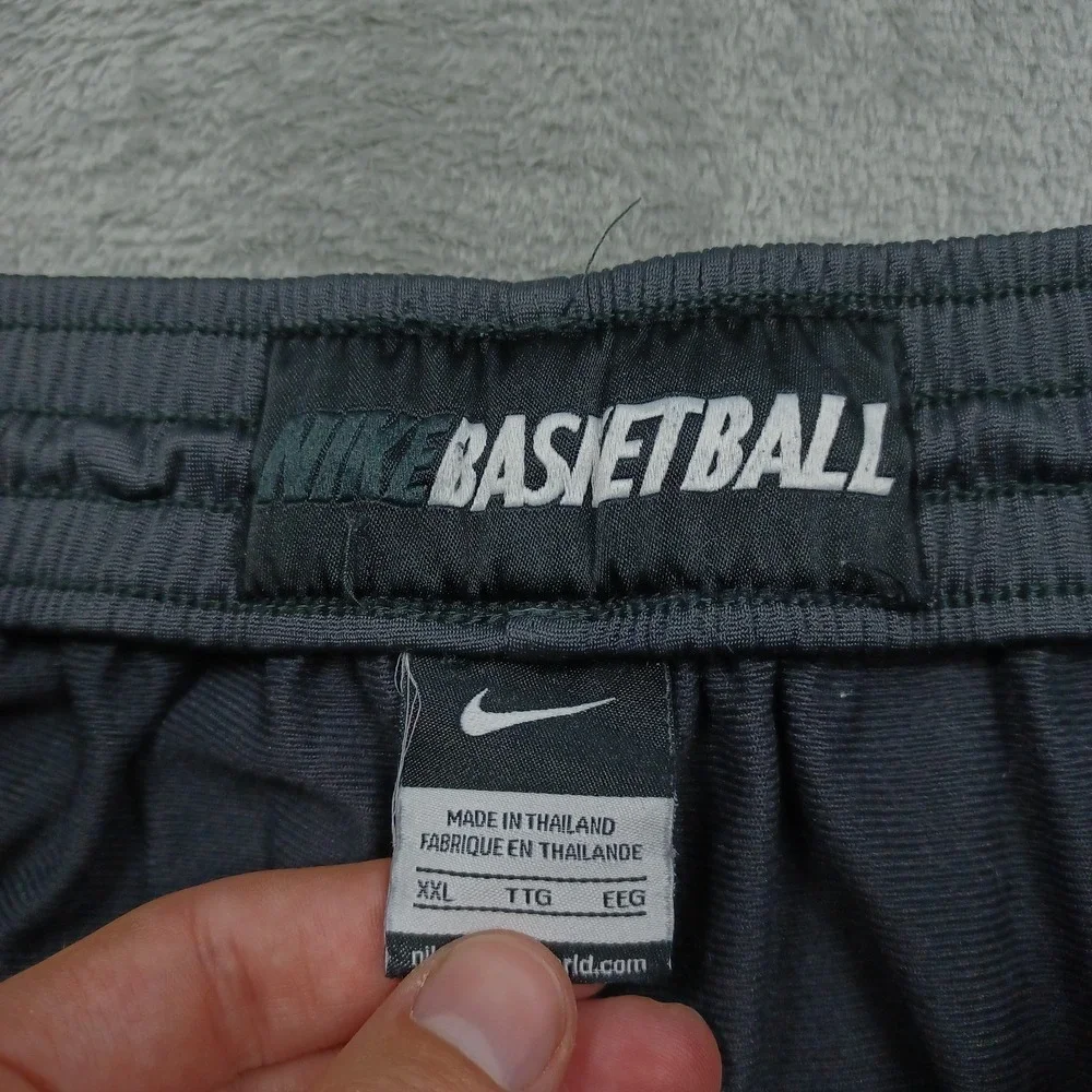 Nike Pants Mens XXL Black Activewear Pockets Gym Training Wide Leg Basketball